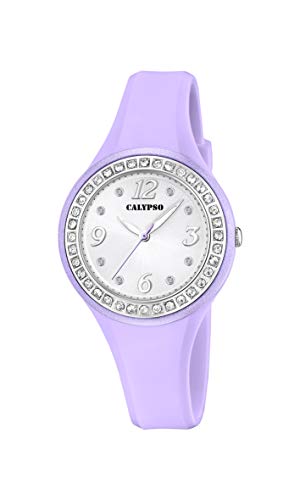Calypso Watches Damen Analog Quarz Uhr mit Plastik Armband K5567/D von Calypso Watches