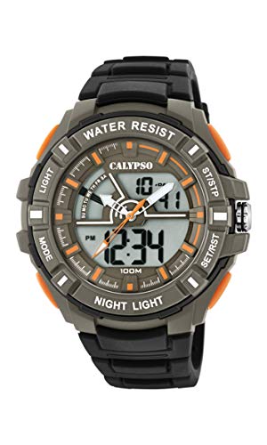 Calypso Watches Herren Analog-Digital Quarz Uhr mit Plastik Armband K5769/1 von Calypso Watches