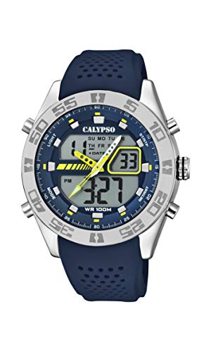 Calypso Watches Herren Analog-Digital Quarz Uhr mit Plastik Armband K5774/3 von Calypso Watches