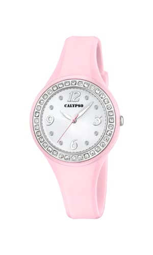 Calypso Watches Damen Analog Quarz Uhr mit Plastik Armband K5567/C von Festina