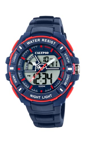 Calypso Watches Herren Analog-Digital Quarz Uhr mit Plastik Armband K5769/2 von Calypso Watches