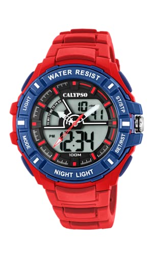 Calypso Watches Herren Analog-Digital Quarz Uhr mit Plastik Armband K5769/3 von Calypso Watches