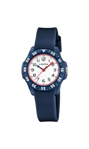 Calypso Analoge Uhr K5829, Marineblau, Riemen von CALYPSO
