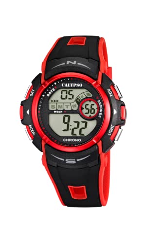 Calypso Unisex Digital Quarz Uhr mit Plastik Armband K5610/5 von Relojes Calypso