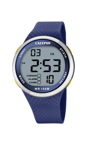 Calypso Unisex Analog Quarz Uhr mit Kunststoff Armband K5785/3 von Festina