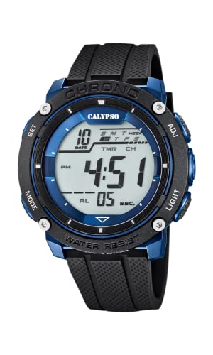Calypso Uhr Für Herren K5820/2 Flash Time Multi Silikon Case SchwarzSilikon Band von CALYPSO