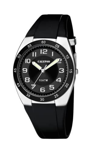 Calypso Herren Analog Quarz Uhr mit Plastik Armband K5753/6 von Festina
