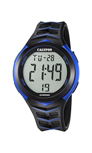 Calypso Herren Digital Quarz Uhr mit Plastik Armband K5730/5 von Calypso