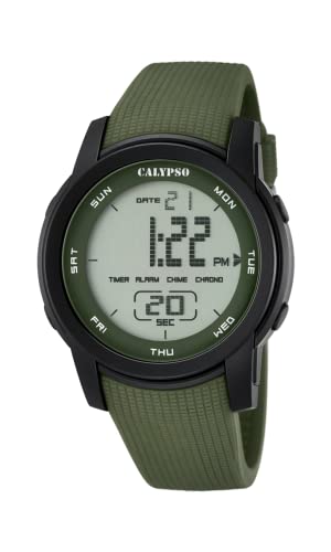Calypso Unisex Digital Uhr mit Plastik Armband K5698/4 von Festina