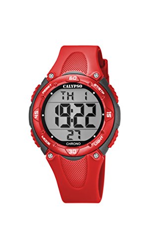 Calypso Unisex Digital Quarz Uhr mit Plastik Armband K5741/6 von Calypso
