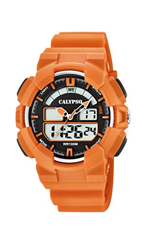 Calypso Watches Herren Analog-Digital Quarz Uhr mit Plastik Armband K5772/1 von Calypso