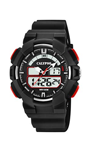Calypso Watches Herren Analog-Digital Quarz Uhr mit Plastik Armband K5772/4 von Calypso
