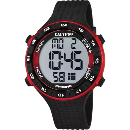 Calypso Uhr Für Herren K5663/4 Flash Time Multi Silikon Case SchwarzSilikon Band von Calypso