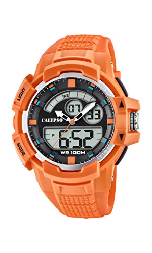 Calypso Watches Unisex Erwachsene Analog-Digital Quarz Uhr mit Plastik Armband K5767/1 von Calypso