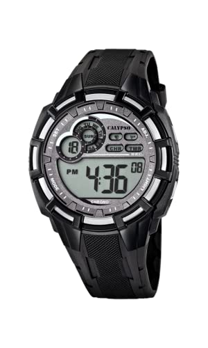 Calypso Uhr Für Herren K5625/1 Flash Time Multi Silikon Case SchwarzSilikon Band von CALYPSO