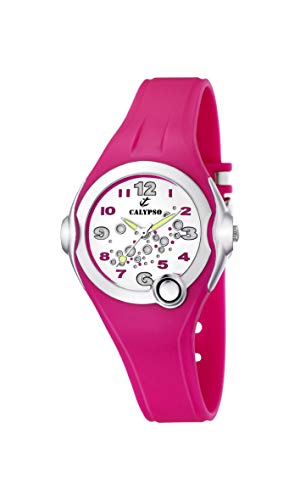 Calypso Watches Mädchen-Armbanduhr Analog Kautschuk K5562/3 von Calypso