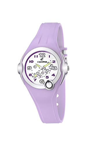 Calypso Watches Mädchen-Armbanduhr Analog Kautschuk K5562/4 von Calypso