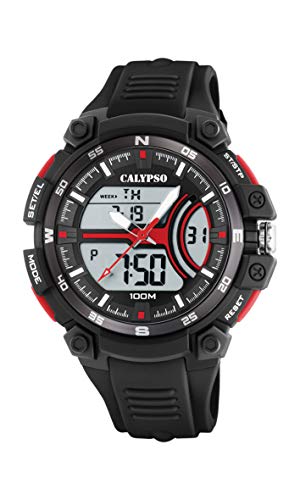 Calypso Watches Herren Analog-Digital Quarz Uhr mit Plastik Armband K5779/6 von Calypso