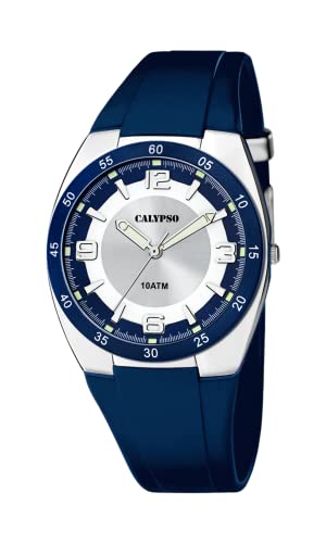 Calypso Herren Analog Quarz Uhr mit Plastik Armband K5753/2 von CALYPSO