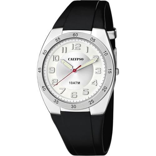 Calypso Herren Analog Quarz Uhr mit Plastik Armband K5753/4 von CALYPSO