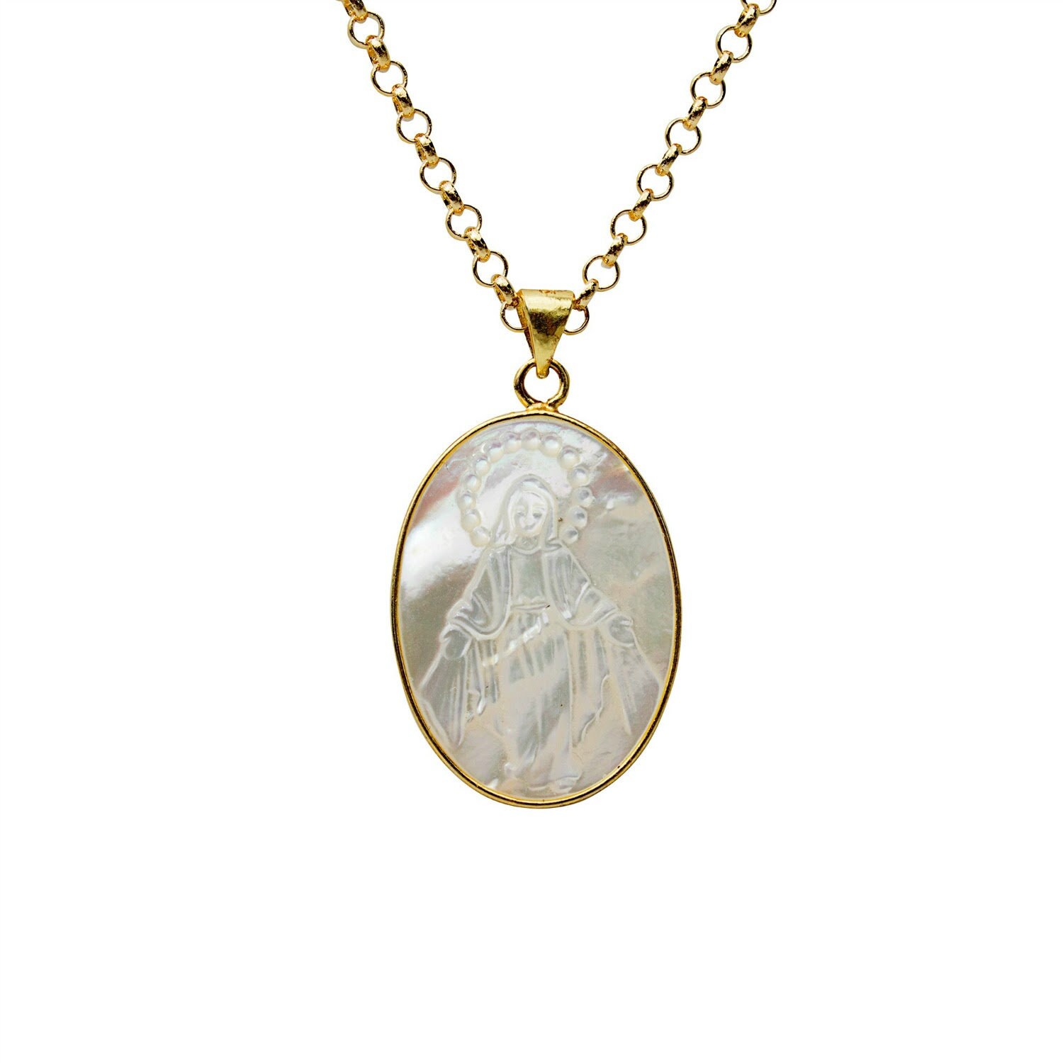Perlmutt Lady Of Guadalupe Halskette, Anhänger An Gold Filled Kette, Muttertagsgeschenk, Geschenke Für Sie, Jungfrau Maria Perlmutt Lady Of Guadalupe Halskette, Anhänger An Gold Filled Kette, Muttertagsgeschenk, Geschenke Für Sie, Jungfrau Maria von CalypsoIslandJewelry