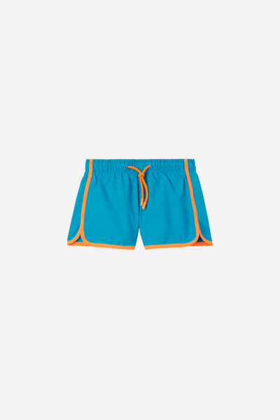 Bade-boxershorts Für Jungen Im Sportlichen Stil Ibiza Blau von Calzedonia