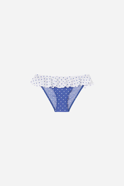 Badehose Für Mädchen Point Of Blue Blau von Calzedonia