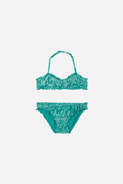 Bikini Für Mädchen Ethnic Island Blau von Calzedonia