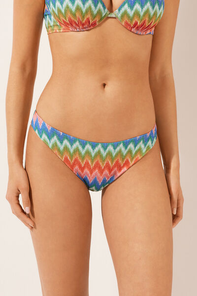 Bikinihose Elegant Chevron Multifarben von Calzedonia