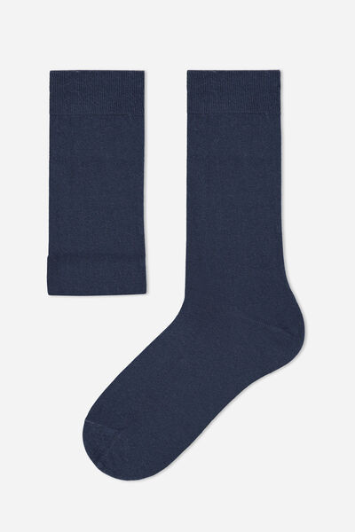 Kurze Herrensocken Mit Cashmere Blau von Calzedonia