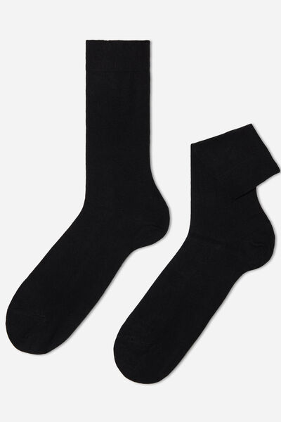 Kurze Herrensocken Mit Cashmere Schwarz von Calzedonia