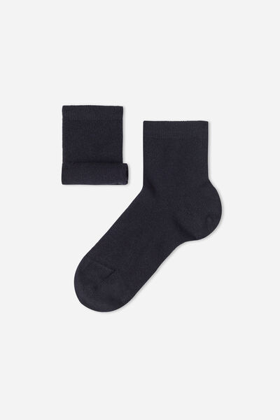 Kurze Socken Mit Cashmere Für Kinder Blau von Calzedonia
