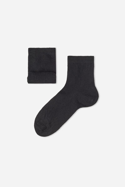 Kurze Socken Mit Cashmere Für Kinder Schwarz von Calzedonia