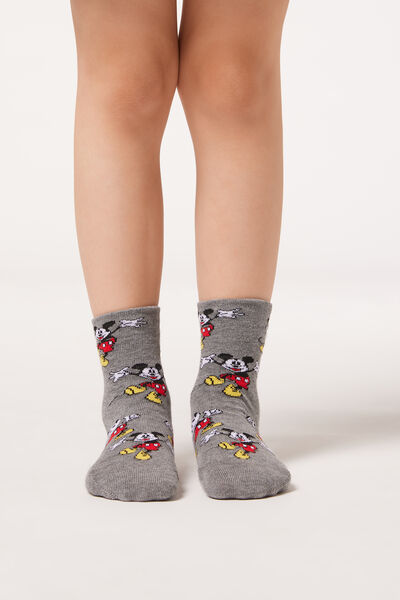 Kurze Socken Mit Disney-muster Für Kinder Grau von Calzedonia