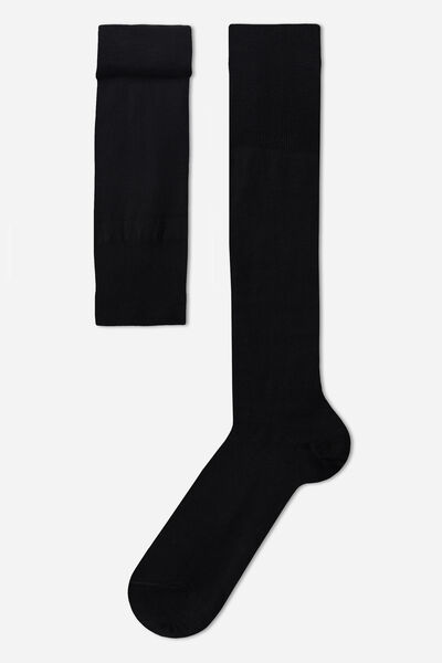 Lange Herrensocken Mit Cashmere Schwarz von Calzedonia