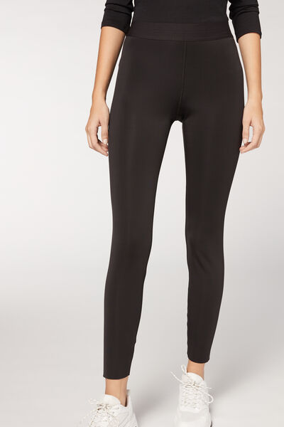 Leggings Plush Double Face Schwarz von Calzedonia