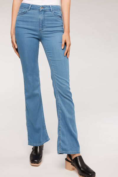 Light Denim Eco Flare Jeans Blau von Calzedonia