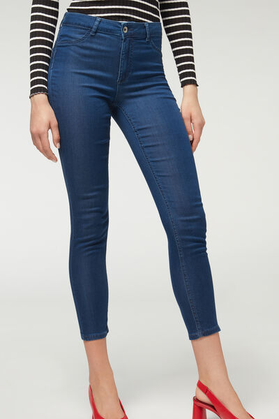 Light Denim Eco Push-up-jeans Blau von Calzedonia