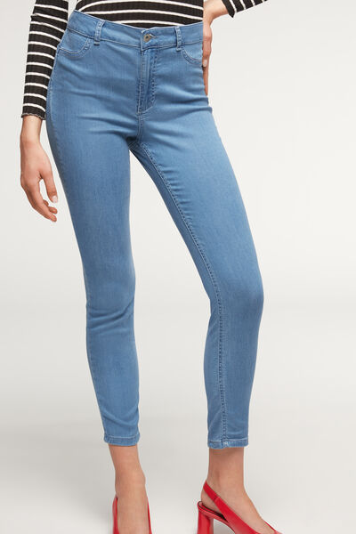 Light Denim Eco Push-up-jeans Blau von Calzedonia