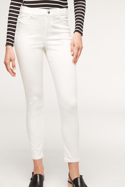 Light Denim Eco Push-up-jeans Weiß von Calzedonia