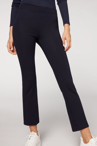 Mini Flare Leggings Blau von Calzedonia