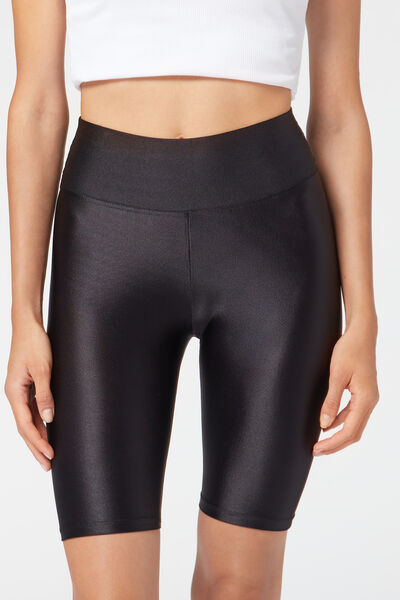 Super Glänzende Sport-radlerleggings Schwarz von Calzedonia