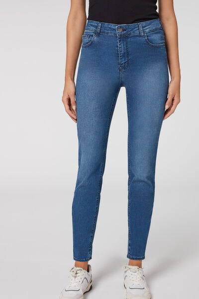 Super Skinny Jeans Ultrastretch Blau von Calzedonia