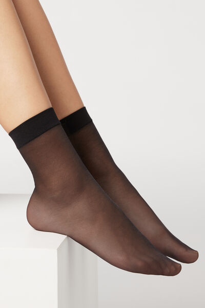 Transparente Socken 20 Denier Schwarz von Calzedonia