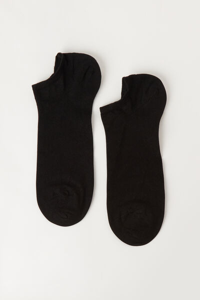 Unisex-sneakersocken Aus Baumwolle Und Leinen Schwarz von Calzedonia