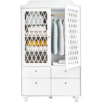 Cam Cam® COPENHAGEN Harlequin Kleiderschrank weiß von Cam Cam® COPENHAGEN