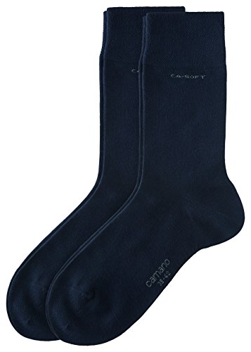 10 Paar Camano Socken "Ca-Soft" ohne Gummidruck / Art. 3642, schwarz, Gr. 43-46 von Camano