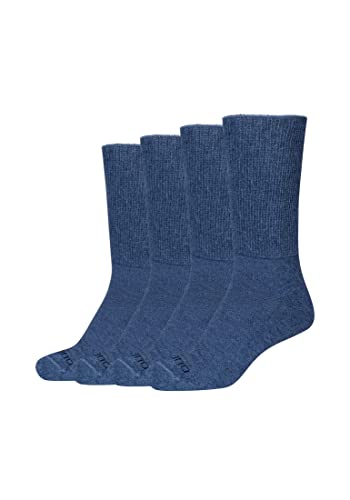 Camano 000009106 - Online Unisex comfort cotton Socks 9p, Größe 43/46, Farbe denim melange von Camano