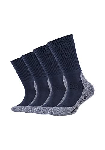 Camano 1103722000 - Sport Kinder pro tex function Socken 4 Paar, Größe 31/34, Farbe blue von Camano
