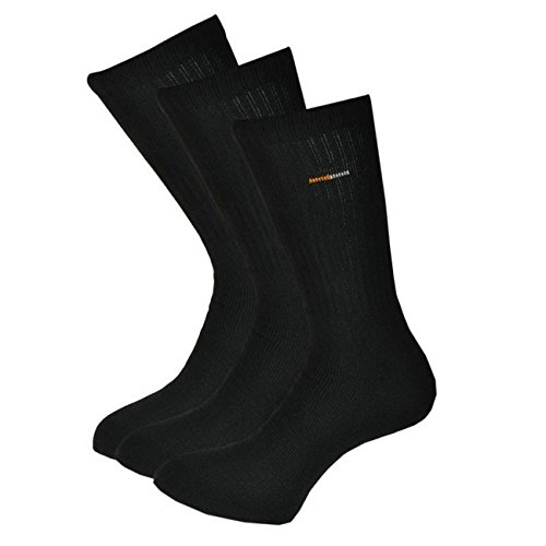 Camano Basic Sport Socken 18er Pack, Größe:39-42;Farbe:Black (05) von Camano